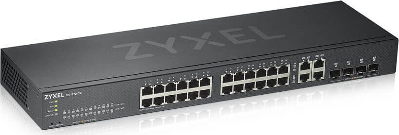 Switch Zyxel Gs1920-24V2 24P Gigabit+4P Dual Gigabit-Ipv6,Vlan,Qos,Igmp-Design Senza Ventole,Rack,Web Managed Free Nebul - Img 5