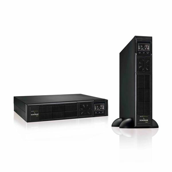 Ups Tecnoware Evo Plus 1200 Rack/Tower 1200Va/1080W On-Line Doppia Conversione Onda Sinusoidale Fgcedp1202Rtiec - Img 2