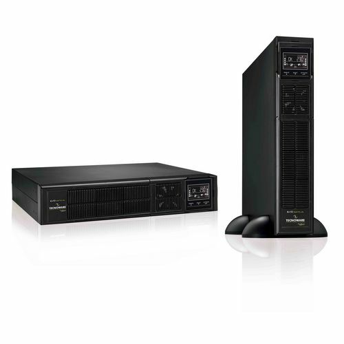 Ups Tecnoware Evo Plus 1200 Rack/Tower 1200Va/1080W On-Line Doppia Conversione Onda Sinusoidale Fgcedp1202Rtiec - Img 3