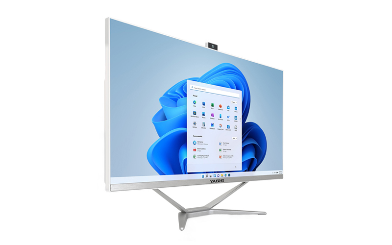 ALL IN ONE - YASHI PIONEER AY52432 - 24'' - Pentium Gold 6400 - 8GB SSD256GB - Tastiera e Mouse - W11P - White