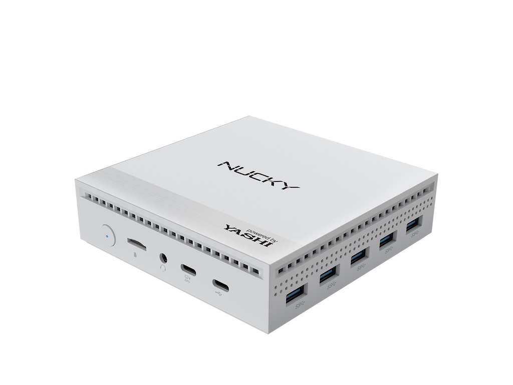 PC YASHI NUCKY NY290 QuadCore N100 8GB 256GB SSD HDMI WHITE W11P