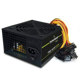 ALIMENTATORE TECNOWARE - 500W - FREE SILENT FAL506FS12B 20/24 Pin FAN 12cm Silenzioso BULK "Garanzia 2 anni on Site"