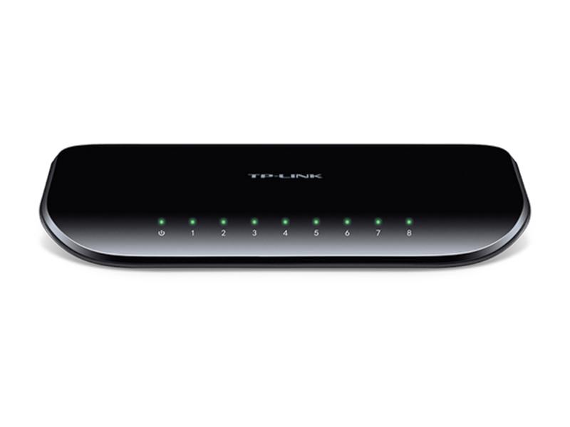 SWITCH TP-LINK TL-SG1008D 8P LAN GIGABIT DESKTOP 10/100/1000Mbps RJ45 CASE PLASTICA