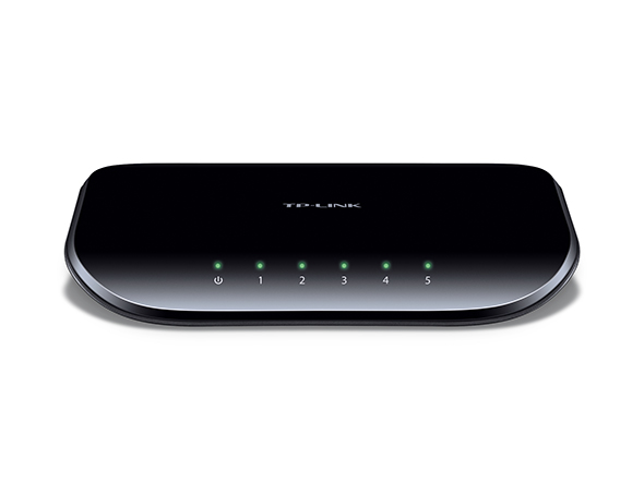 SWITCH TP-LINK TL-SG1005D 5P LAN GIGABIT DESKTOP 10/100/1000Mbps RJ45 CASE PLASTICA