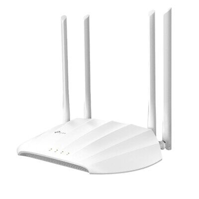 ACCESS POINT WIRELESS TP-LINK TL-WA1201 AC1200 DUAL BAND 300Mbps a 2.4 GHz+867 Mbps a 5GHz 1P Gigabit Passve PoE 4Antenne Fisse