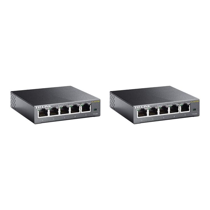 SWITCH TP-LINK TL-SG105PE 5P GIGABIT DESKTOP 10/100/1000Mbps RJ45 4P POE+, 802.3at/af, 65W PoE Power
