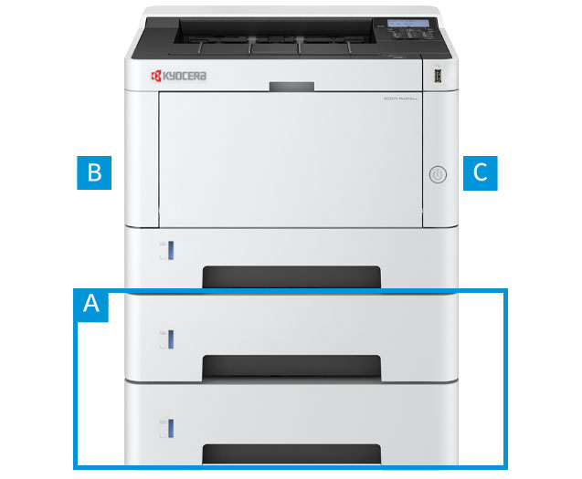 STAMPANTE KYOCERA ECOSYS PA3500x A4 35ppm 1024MB 250FF DUPLEX LAN USB 110C3J3NL0