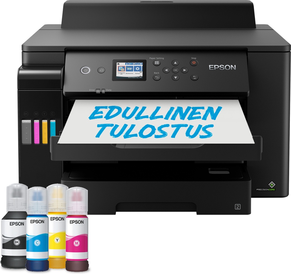STAMPANTE EPSON EcoTank ET-16150 A3+ 32/32PPM 500FF DADF DUPLEX LAN WiFi WiFi Direct Display 6.1cm