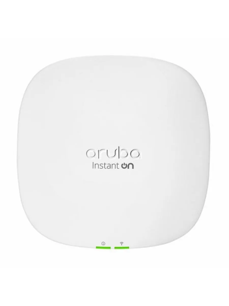 ACCESS POINT - ARUBA R9B33A INSTANT ON AP25 INDOOR 802.11AX WAVE 4, 4X4:4 MU-MIMO WIFI6 + ALIM 12V/18W 1Y