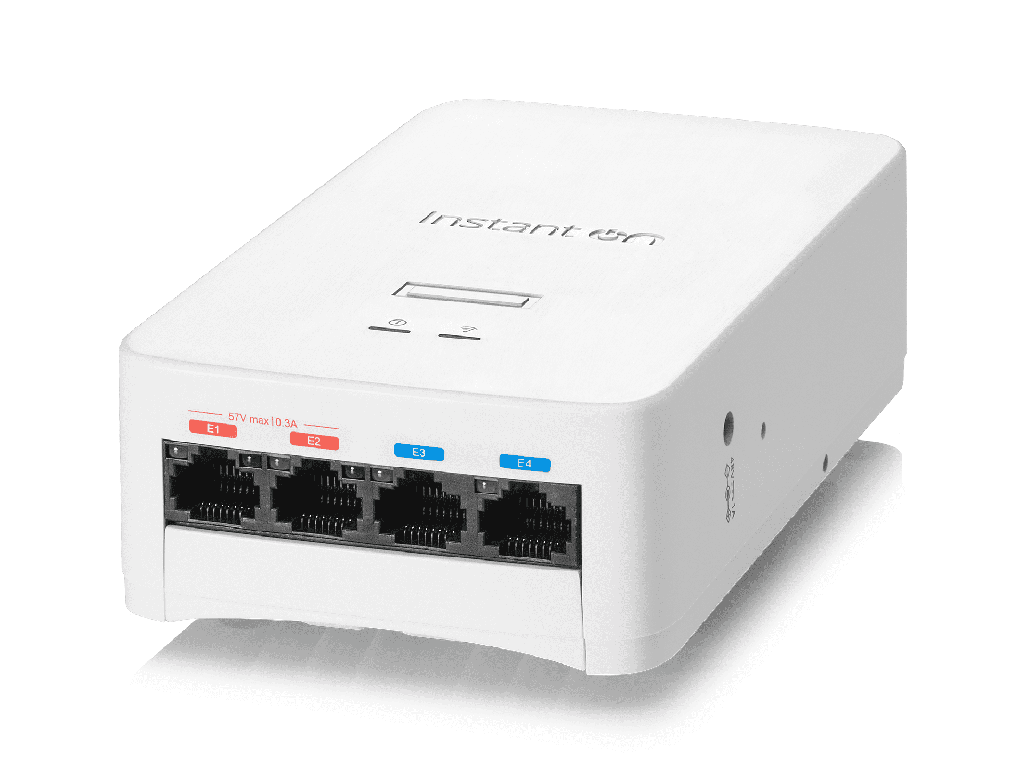HPE Networking Instant On Access Point Dual Radio 2x2 Wi-Fi 6 (RW) AP22D - S1U76A