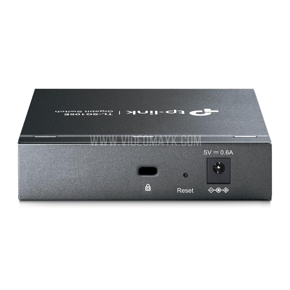 SWITCH TP-LINK TL-SG105E 5P LAN GIGABIT DESKTOP 10/100/1000Mbps RJ45 Desktop Easy Smart Switch