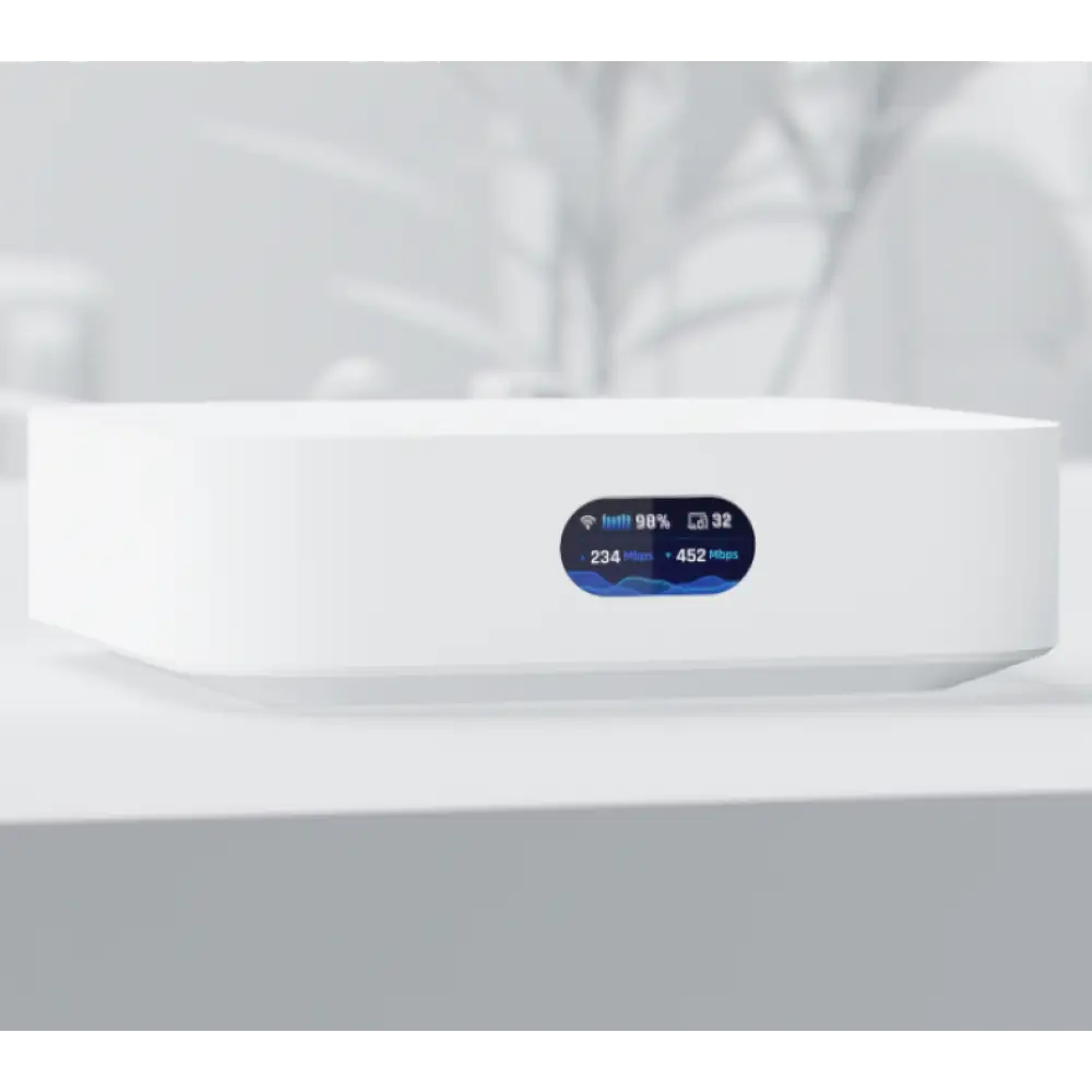 UBIQUITI UNIFI CLOUD GATEWAY PLUG & PLAY WIFI6 MESH SYSTEM, , UP TO 1500+ SQFT COVERAGE - UX-EU