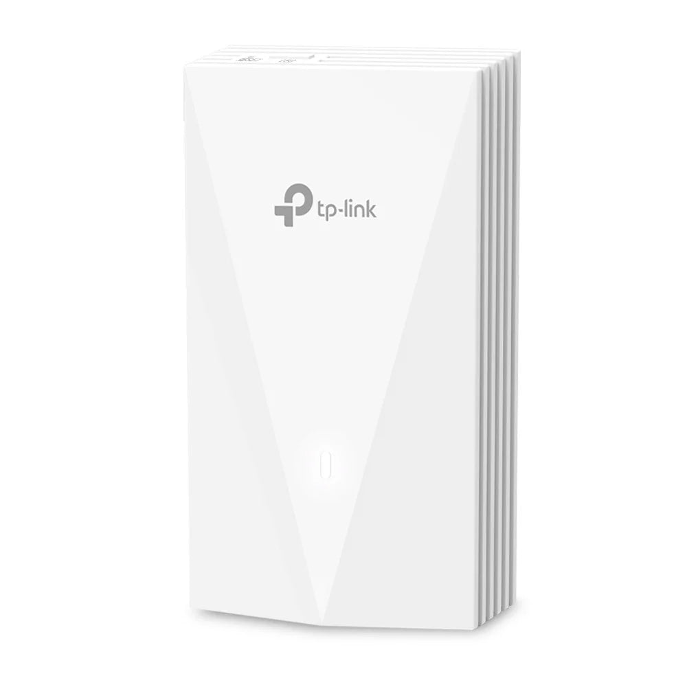 ACCESS POINT WIRELESS - TP-LINK OMADA EAP655-Wall GIGABIT AX3000 Wi-Fi 6 Wall-Plate Dual-Band 4P GIGABIT ,802.3AF/AT POE, MU-MIMO