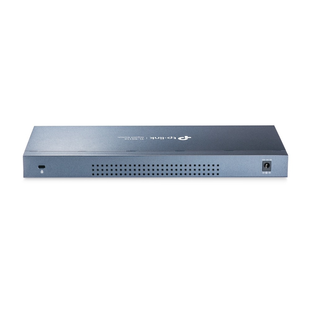 SWITCH TP-LINK TL-SG116 16P LAN GIGABIT DESKTOP 10/100/1000Mbps RJ45 CASE ACCIAIO