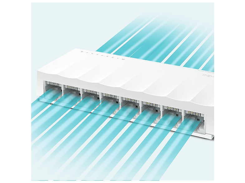 SWITCH TP-LINK LiteWave LS1008 8P LAN DESKTOP 10/100M RJ45 CASE PLASTICA