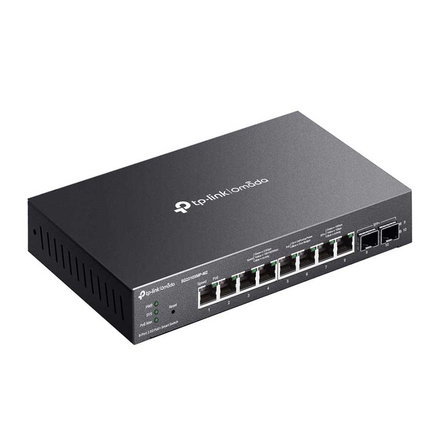 SWITCH TP-LINK SG2008 8P 10/100/1000Mbps RJ45 SDN Supported
