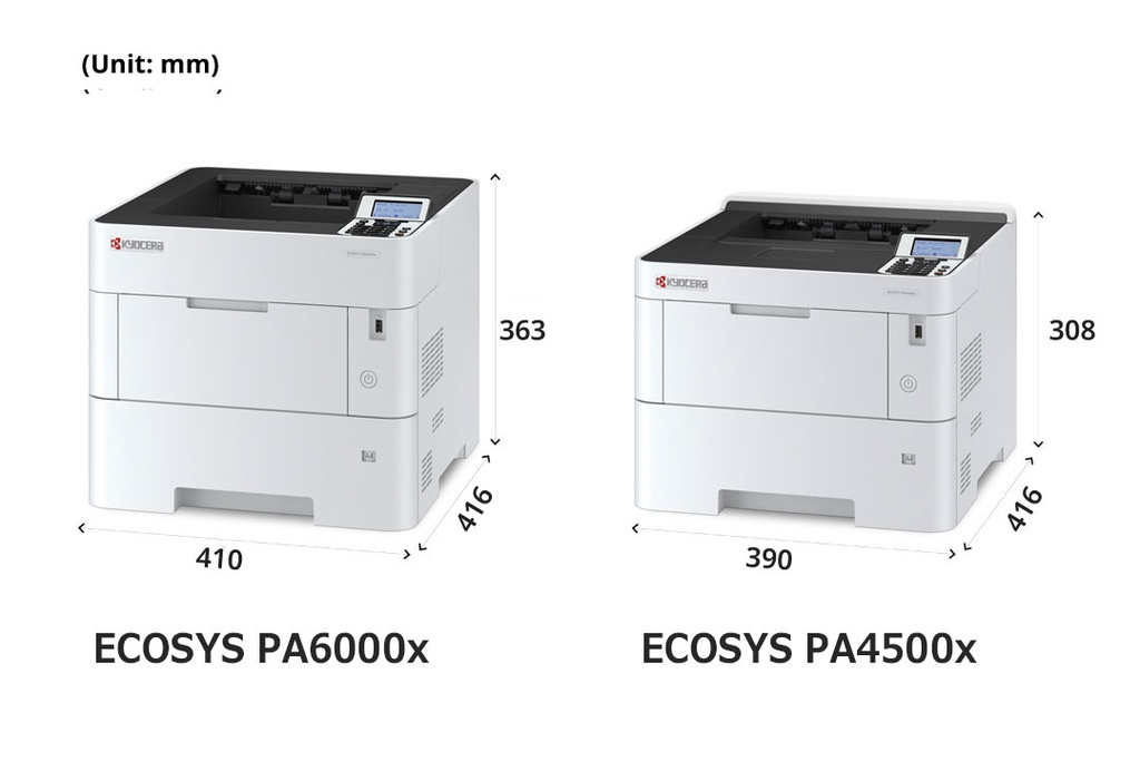 STAMPANTE KYOCERA ECOSYS PA6000x A4 60ppm 512MB 500FF DUPLEX LAN USB