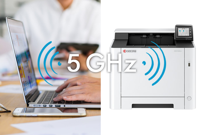STAMPANTE KYOCERA ECOSYS PA2600cwx 26 ppm A4 con interfaccia WiFi 5GHz 110C0G3NL0