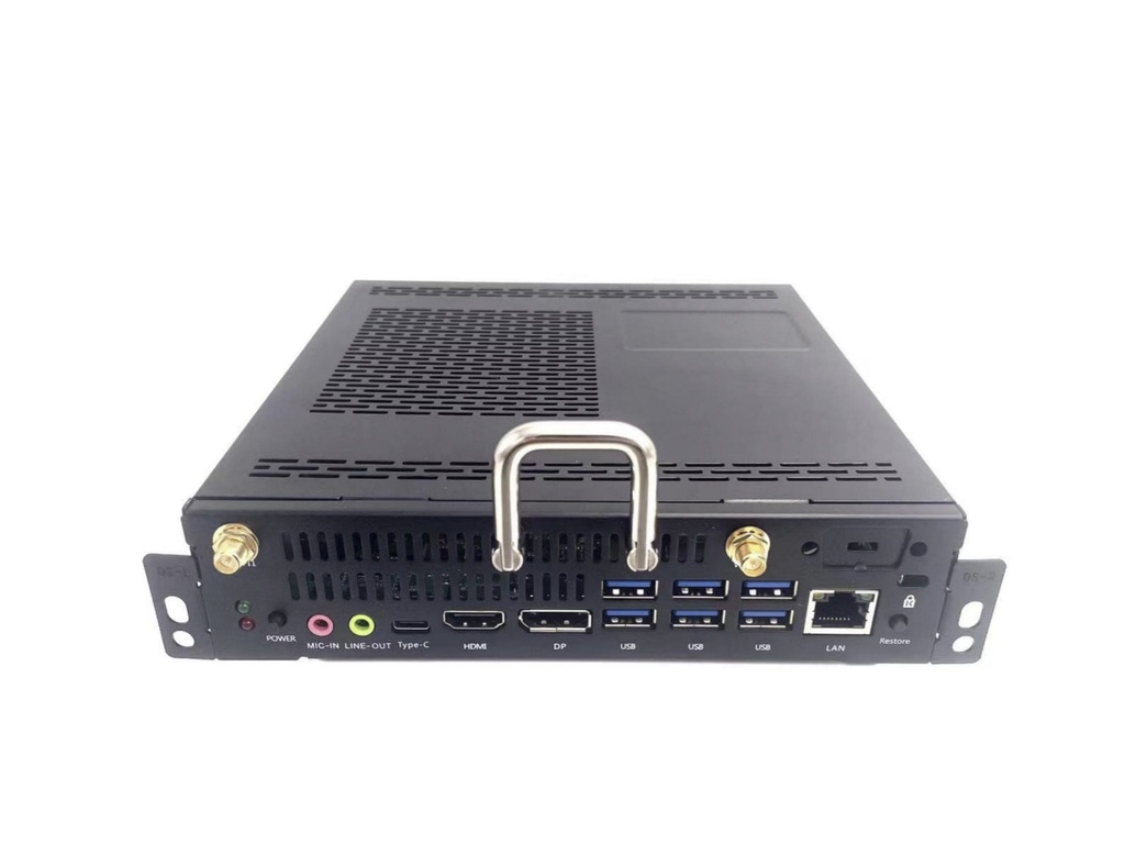 PC OPS YASHI PCLY70 i5 1230U 8GB RAM 256GB SSD NOKB NOMOUSE 1xDP 1xHDMI W11p 195mm depth