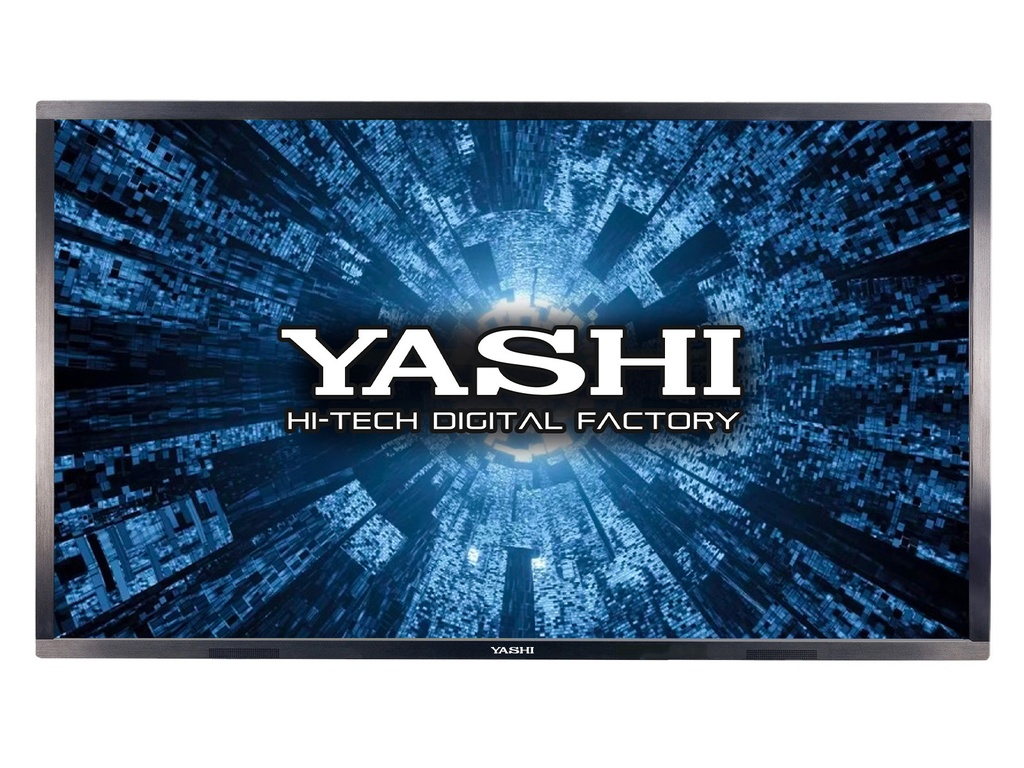 YASHI QUADRO SIGNAGE DY75020 IPS Panel 75'' 4K 3840x2160p NO Touch 2xHDMI USB OPS Slot MM NO Sistema Operativo