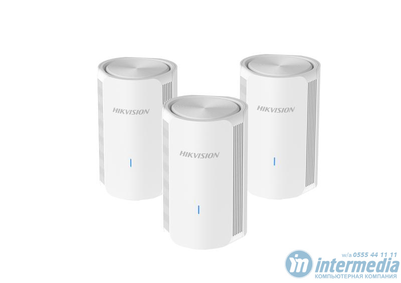Router HIKVISION AC1200M MESH Dual-band WiFi 5, 867Mbps 5GHz + 300Mbps 2.4GHz, 3 porte GB LAN, 1 porta Gigabit WAN