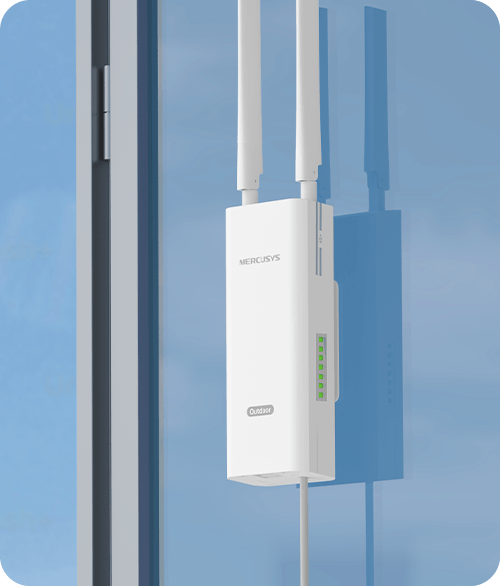 ROUTER MERCUSYS MB238-4G AC1200 Wi-Fi 4G+ LTE Outdoor/Indoor build-In 300Mbps 2.4GHz, 867Mbps 5GHz, 1Ã GbE WAN/LAN Port (PoE In)