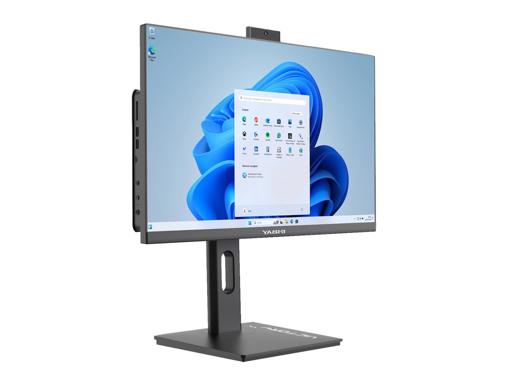 ALL IN ONE YASHI VICTORY HX AY24821 24'' i5-13500HX 8GB SSD512GB NVME VESA NO MOUSE E TASTIERA W11P