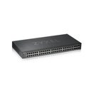 SWITCH ZYXEL GS1920-48V2 44P GIGABIT+4P DUAL GIGABIT+2P SFP GIGABIT, IPv6, RACK,WEB MANAGED FREE Nebula Basic