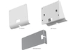 Yealink Roompanel Plus Mount Kits - supporto a parete