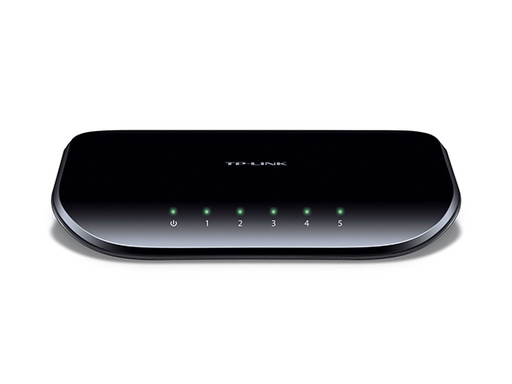 [COM-43118] SWITCH TP-LINK TL-SG1005D 5P LAN GIGABIT DESKTOP 10/100/1000Mbps RJ45 CASE PLASTICA