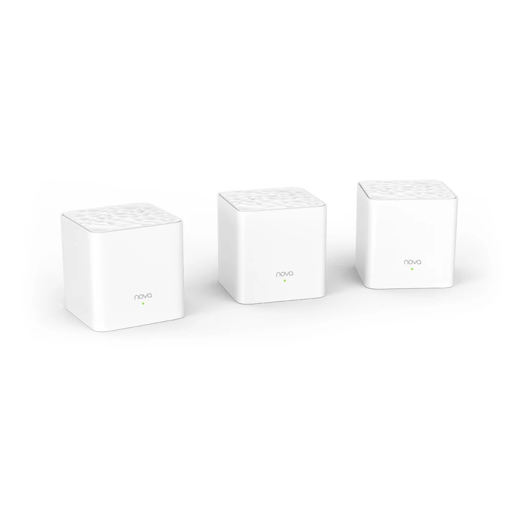 [COM-43758] Router Tenda Nova MW3 3 Pack WiFi Dual Band AC1200, copertura 300mq, MU-MIMO, QoS