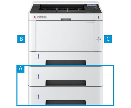 [COM-70010] STAMPANTE KYOCERA ECOSYS PA3500x A4 35ppm 1024MB 250FF DUPLEX LAN USB 110C3J3NL0