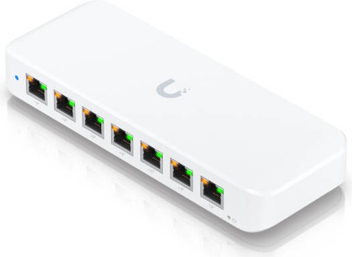 [COM-39553] UBIQUITI SWITCH USW-Ultra 7 PoE+ 1 Porta Input PoE++ 42W TOTAL POE SUPPLY