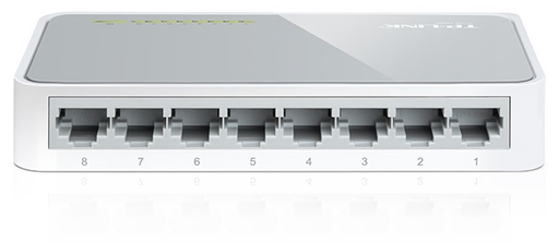 [COM-43127] SWITCH TP-LINK TL-SF1008D 8P LAN DESKTOP 10/100M RJ45 CASE PLASTICA