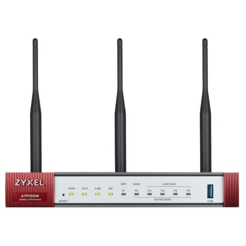 [COM-43876] FIREWALL ZYXEL USGFLEX SECURITY GATEWAY 50HP WAN/LAN 1xGbE PoE 30W 4xGbE VPN: 20 IPSEC, 15 SSL Incl 1Y Sec Pack, cons x 10 utent