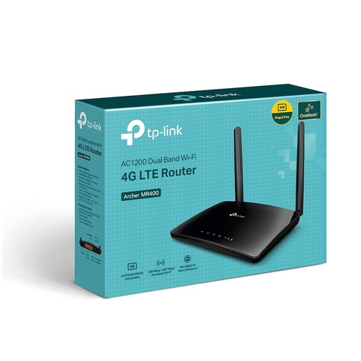 [COM-44737] ROUTER TP-LINK MR515 AC1200 Wireless 4G LTE Advanc Cat6Gigabit,Build-In300Mbps 4G+ LTEAdvanced Modem 2P GIGA LAN,1P GIGA WAN/LAN