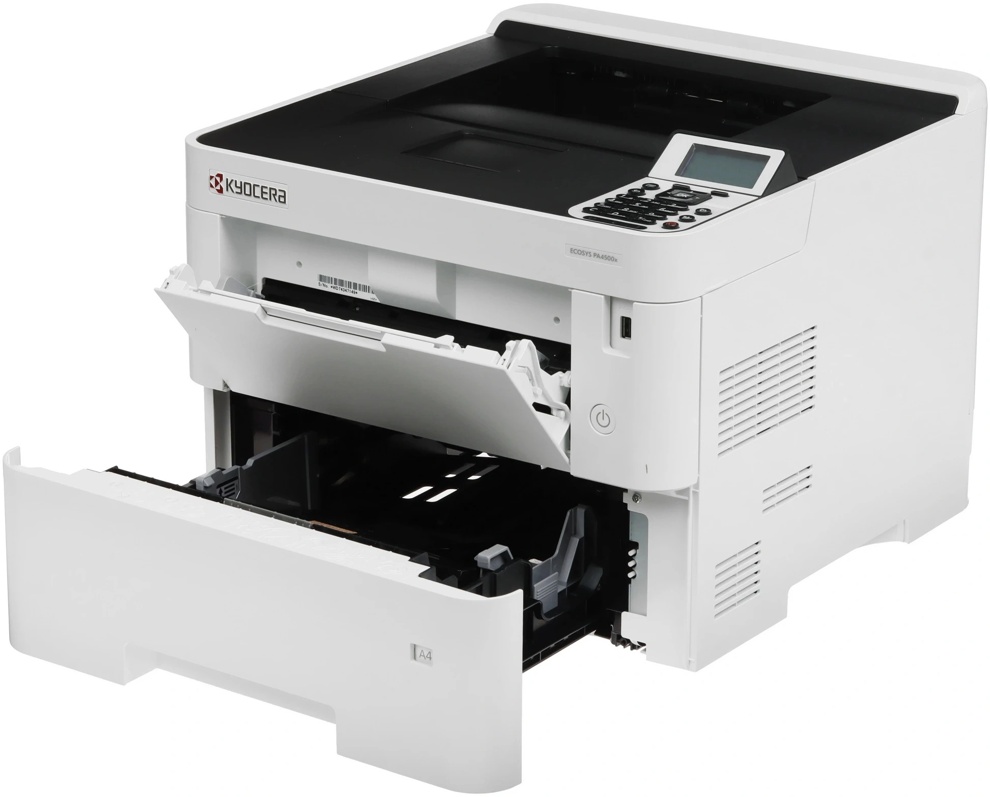 [COM-72353] STAMPANTE KYOCERA ECOSYS PA4500x A4 45ppm 512MB 500FF DUPLEX LAN USB
