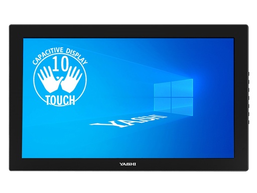 [COM-YA1054] MONITOR TOUCH YASHI MATRIX 23,6" YZ2410 IPS WIDE 1920X1080 250cd/m2 USB HDMI VESA TOUCH 10 points
