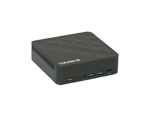[COM-YA3674] PC YASHI NUCKY NY330 QuadCore N100 16GB 512GB SSD HDMI BLACK W11P