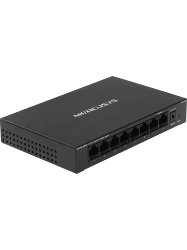 [COM-51849] SWITCH MERCUSYS MS108GS 8P LAN MINI DESKTOP 10/100/1000M RJ45 CASE PLASTICA