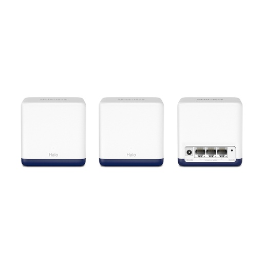 [COM-65789] ROUTER MERCUSYS WIRELESS HALO H80X(3-PACK) AX3000 Whole Home Mesh Wi-Fi 6 System, Dual Band, ANTENNE INTERNE