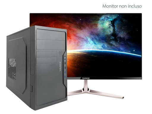 [COM-YA3627] PC YASHI GENIO 22L MT YY71402 i7-14700 16GB RAM SSD1TB NODVD Tastiera Mouse W11P