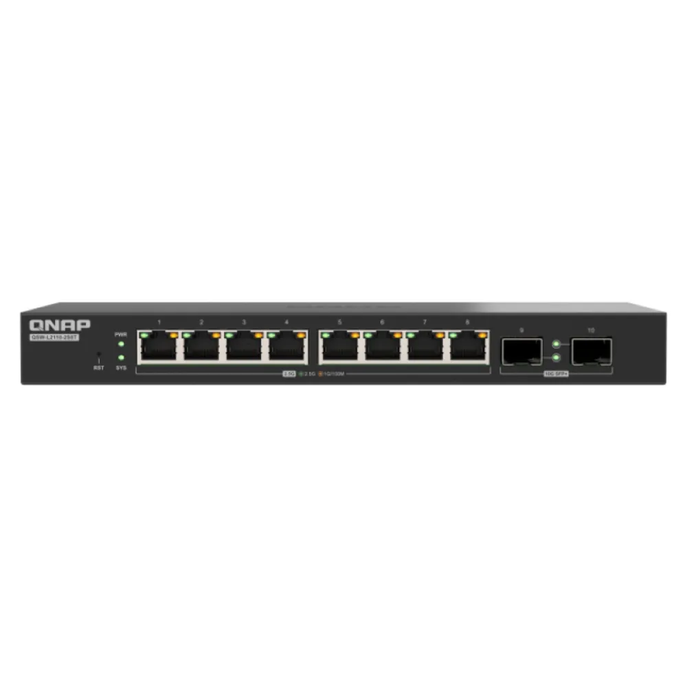 [COM-66598] QNAP QSW-M7230P-2X4F24T Management Switch, 2 ports 100GbE, 4 ports 25GbE, 24 ports 10GbE RJ45 with PoE 802.3bt(90W), PoE 800W